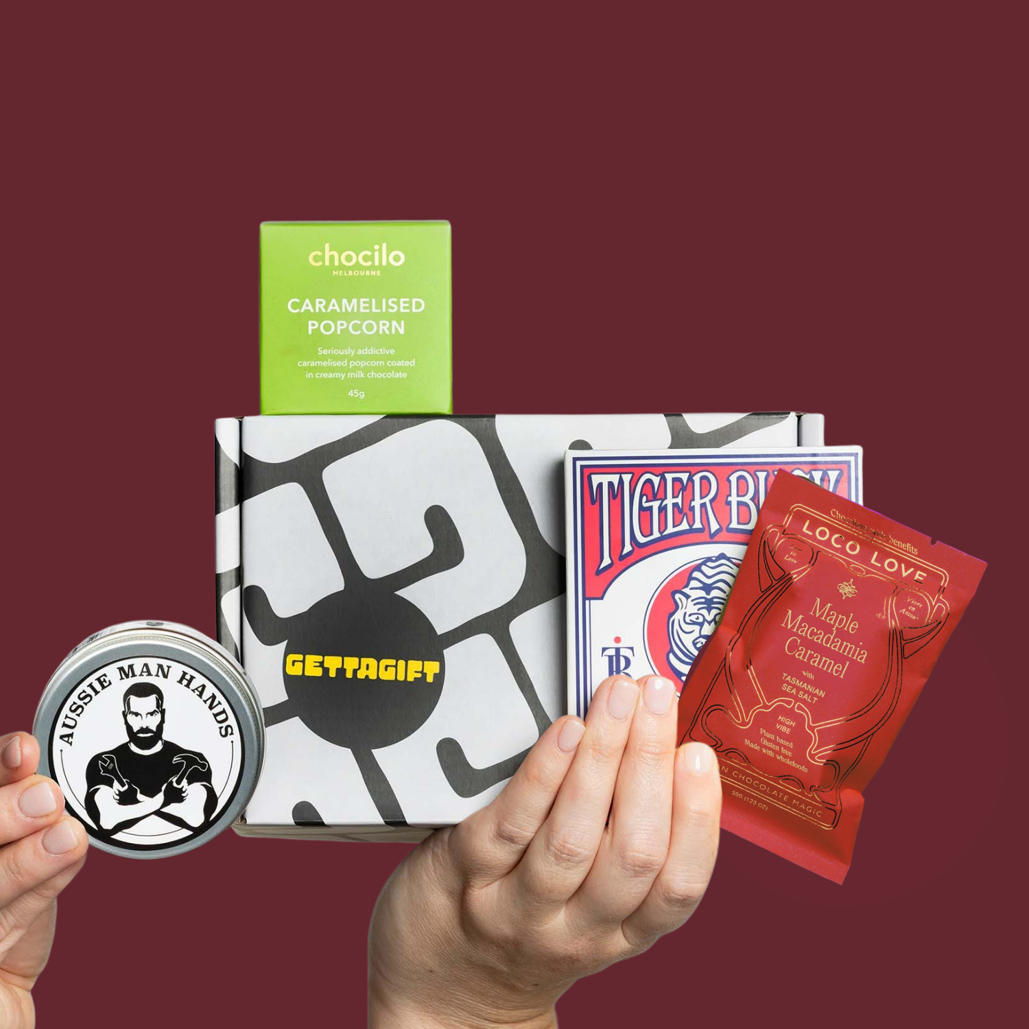 Hands On Hero - Small Gift Hamper for him