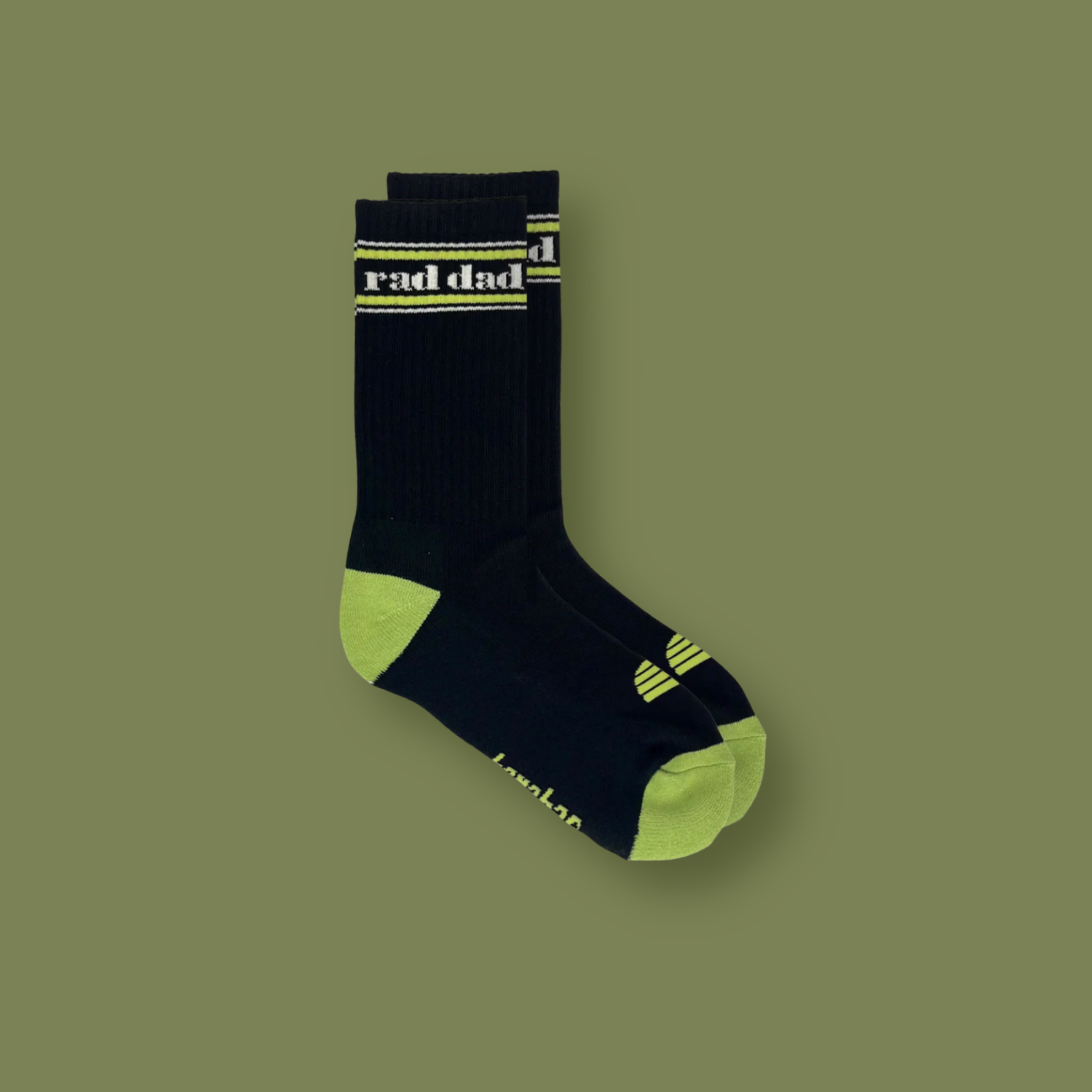 Rad Dad Organic Cotton Crew Socks